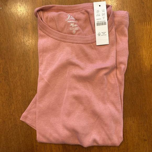 J. Crew perfect T-shirt bundle in blue, pink and dusty rose - Picture 11 of 14